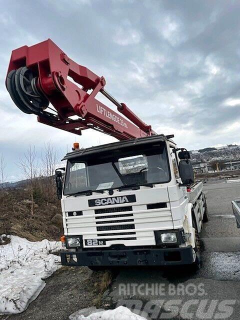 Scania 82M *BUCKET LIFT *23m HEIGHT *WORKING TRUCK Plataformas sobre camión