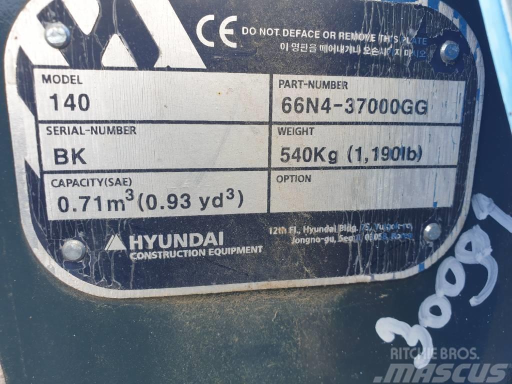 Hyundai Excavator digging bucket 140 66N4-37000GG Cucharones