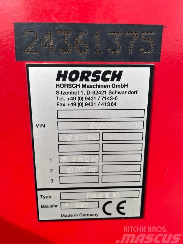 Horsch Focus 6 TD Sembradoras combinadas