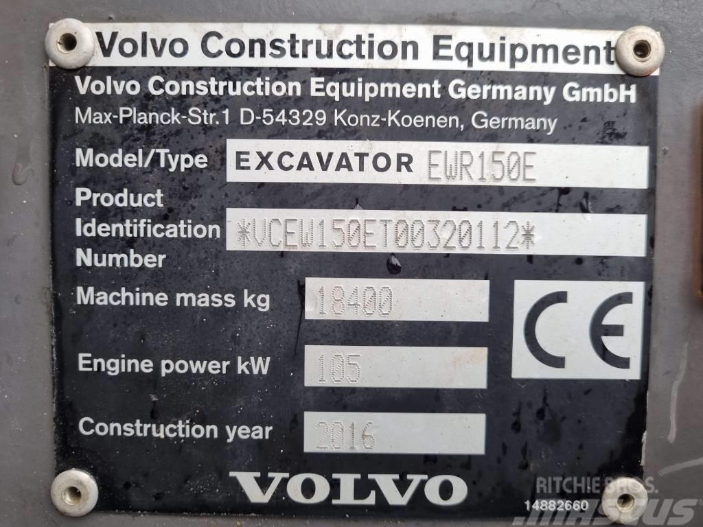 Volvo EWR 150 E Excavadoras de ruedas