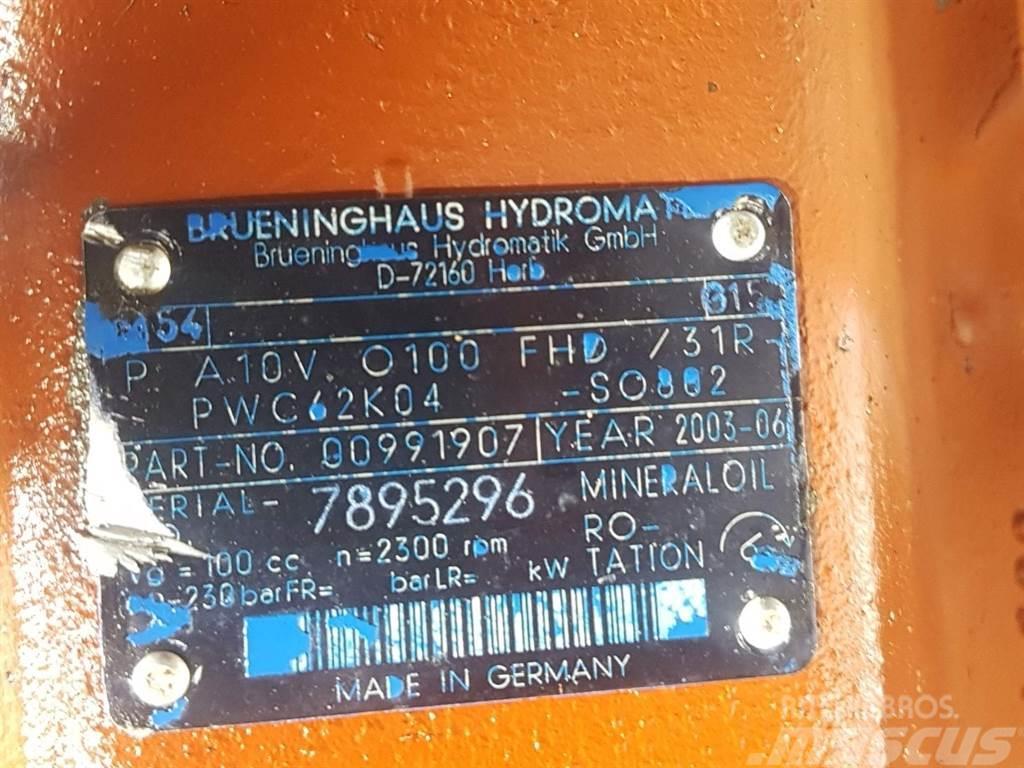 Brueninghaus Hydromatik P A10VO100FHD/31R-R910991907-Load sensing pump Hidráulicos