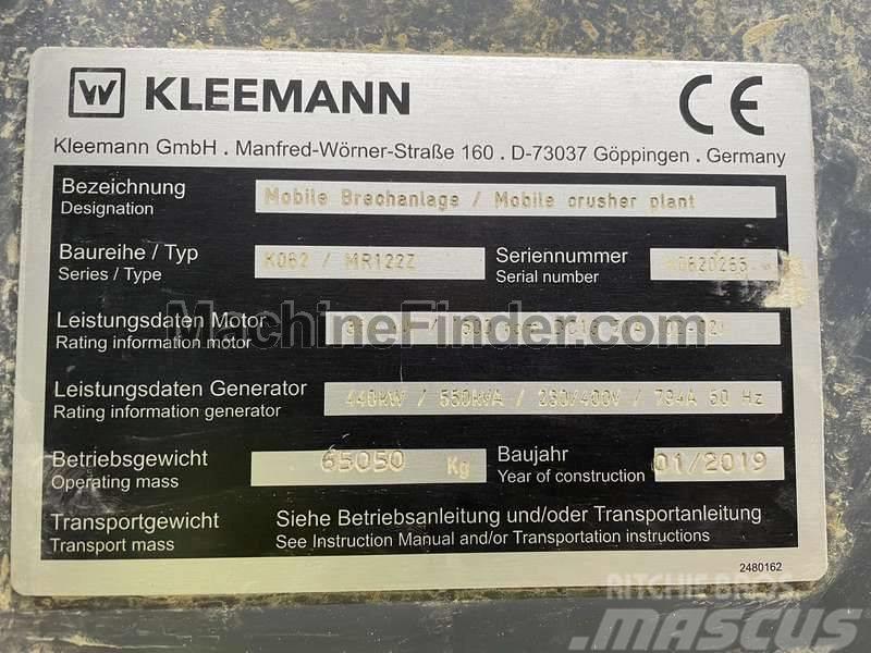 Kleemann MR 122 Z Trituradoras móviles