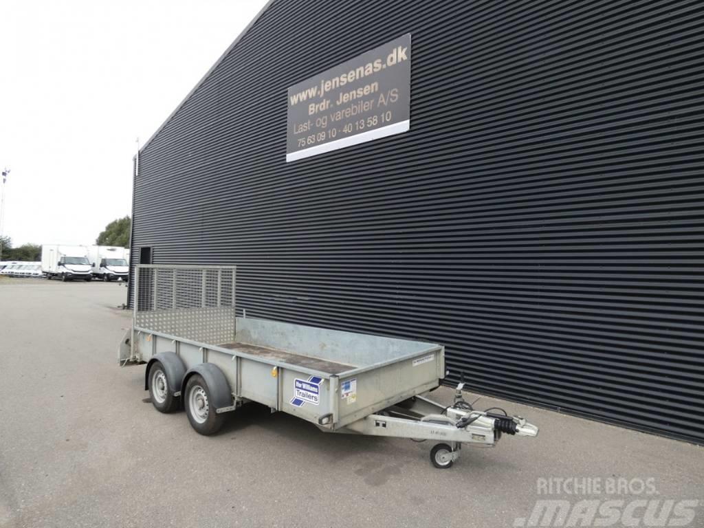 Ifor Williams GD 125 Plataforma plana/laterales abatibles
