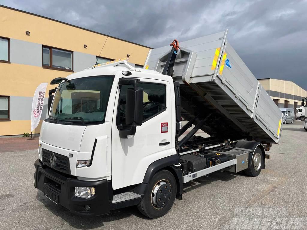 Renault D7,5 4X2 EURO 6 + HOOKLIFT + BOX + 35 000 KM !!! Camiones polibrazo