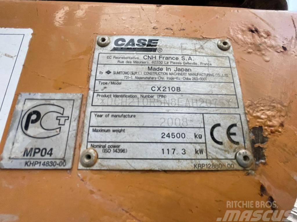 CASE CX 210 B Excavadoras de cadenas