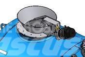 D-tec tanker manhole / filling funnel Cisterna