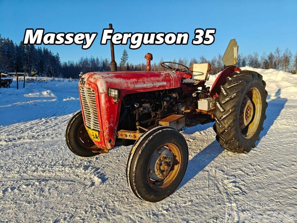 Massey Ferguson 35 - rekisterissä - VIDEO Tractores