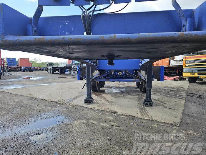  MKF Metallbau 20 FT Container chassis | steel susp Semirremolques portacontenedores