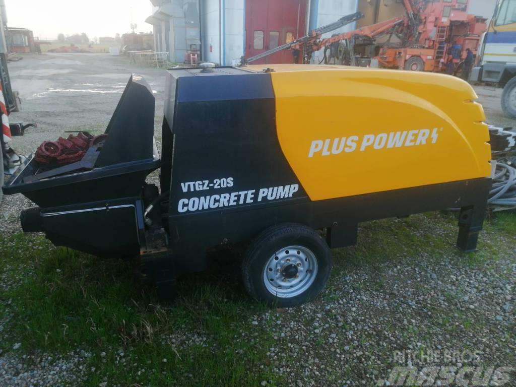  Plus Power VTGZ 20S Plumas de hormigón