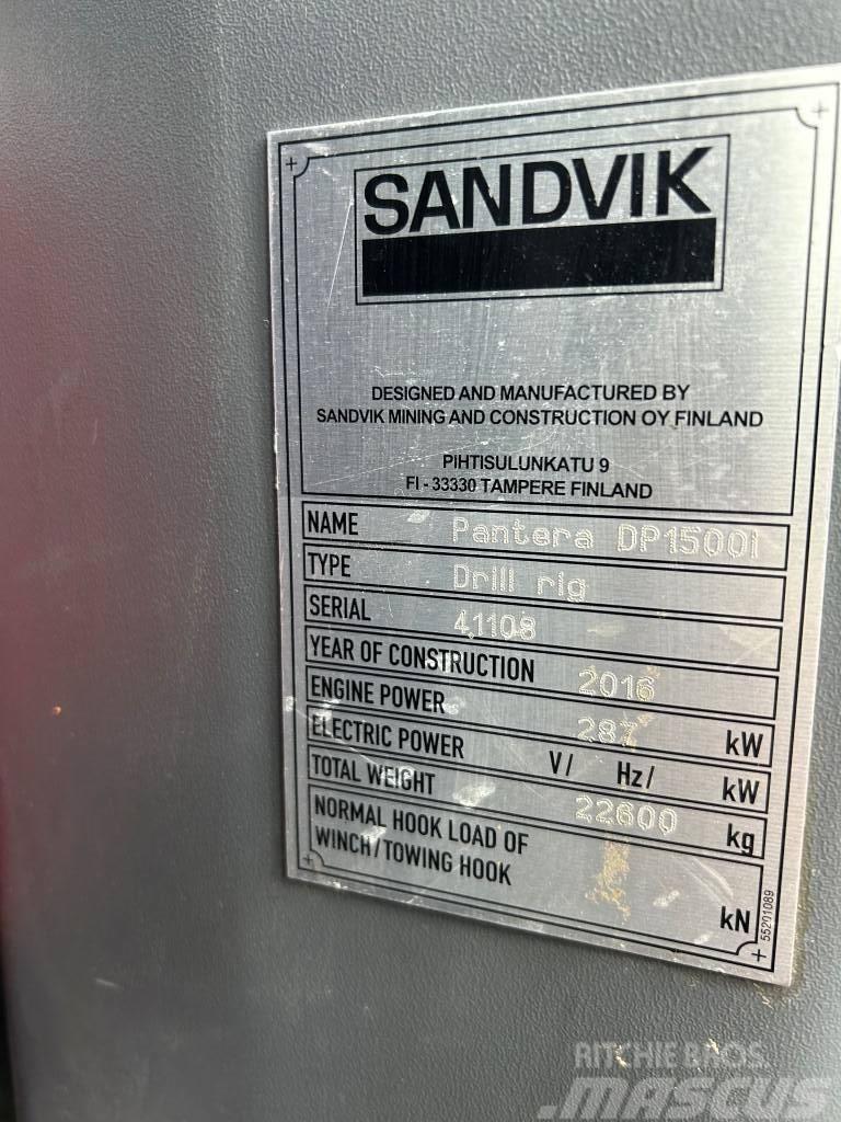 Sandvik DP 1500i TIER 4 Perforadoras de superficie