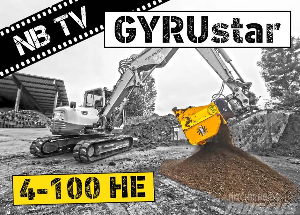 Gyru-Star 4-100HE | Siebschaufel Bagger ab 7 t Cucharas separadoras