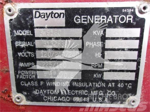 Dayton 60 KW Generadores diesel