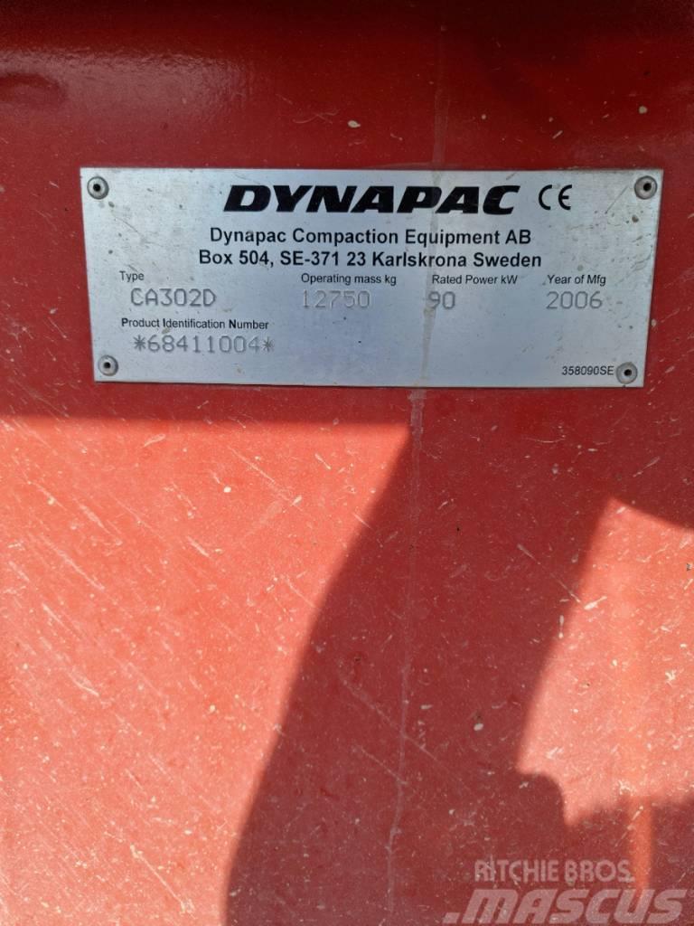 Dynapac CA 302 D Rodillos de un solo tambor