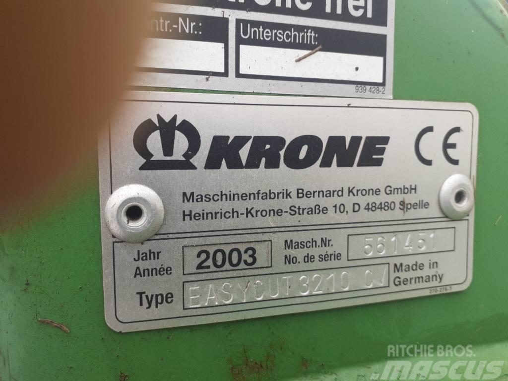 Krone Easy Cut 3210 CV Segadoras acondicionadoras