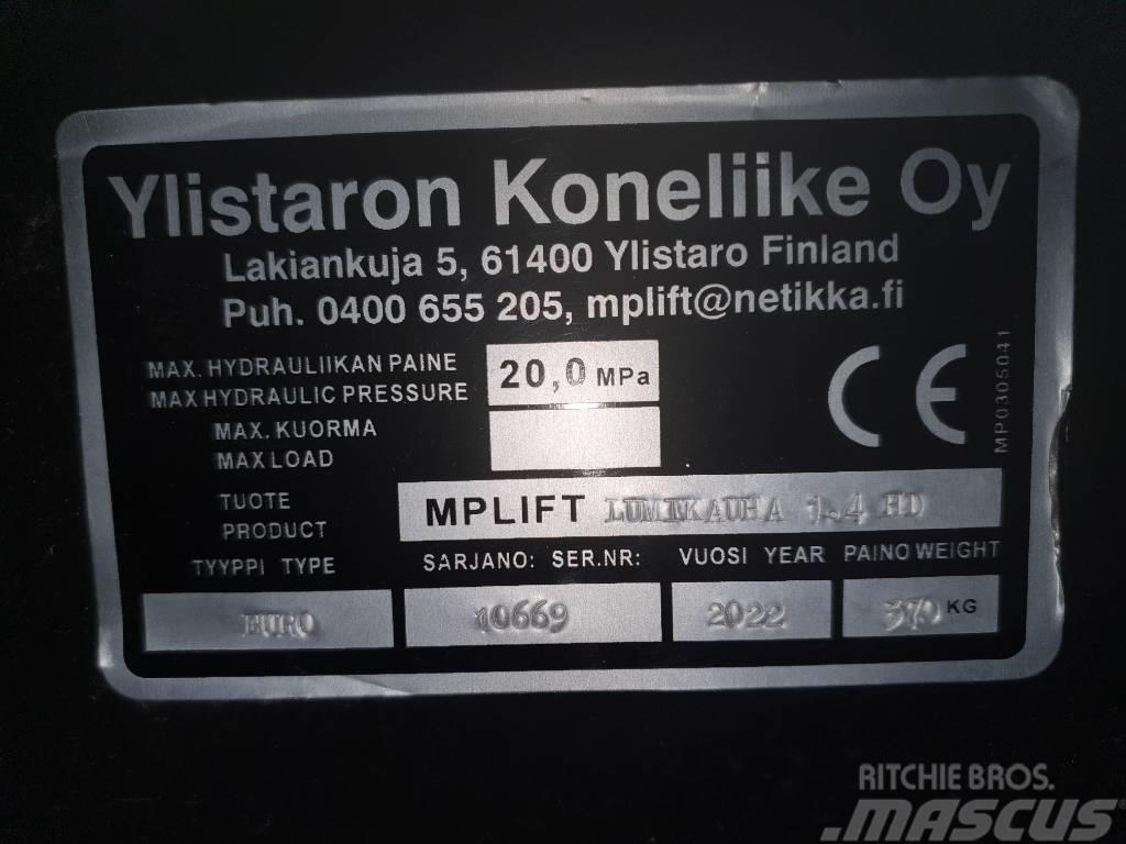 Mp-lift Lumikauha 1,4m3 / 2,4m EURO HD Accesorios para carga frontal