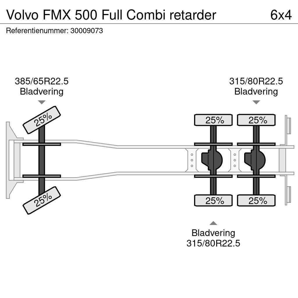 Volvo FMX 500 Full Combi retarder Otros camiones
