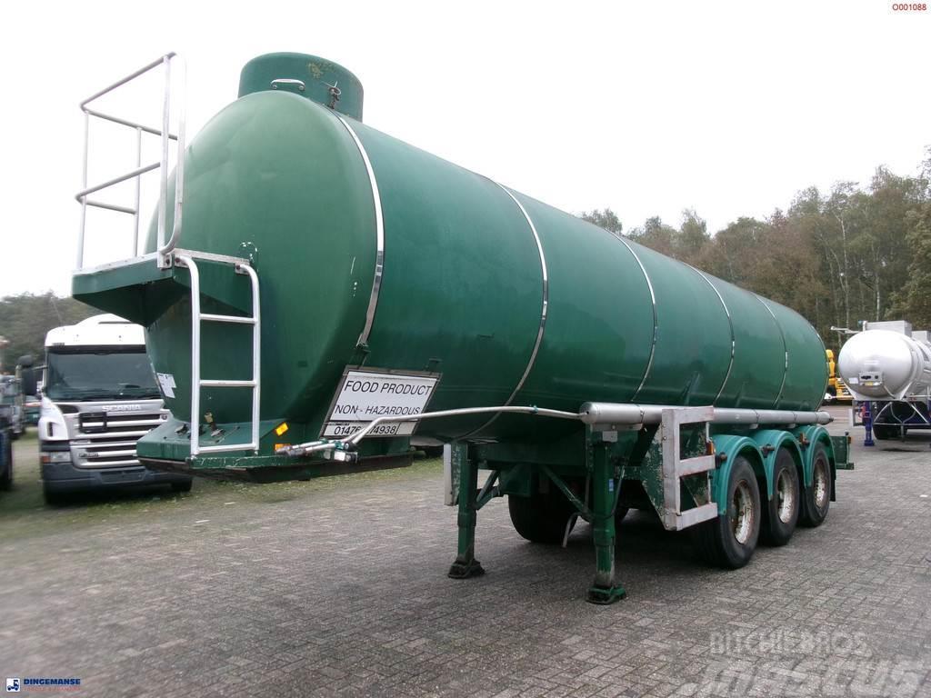  Melton Food tank inox 25 m3 / 1 comp Semirremolques cisterna