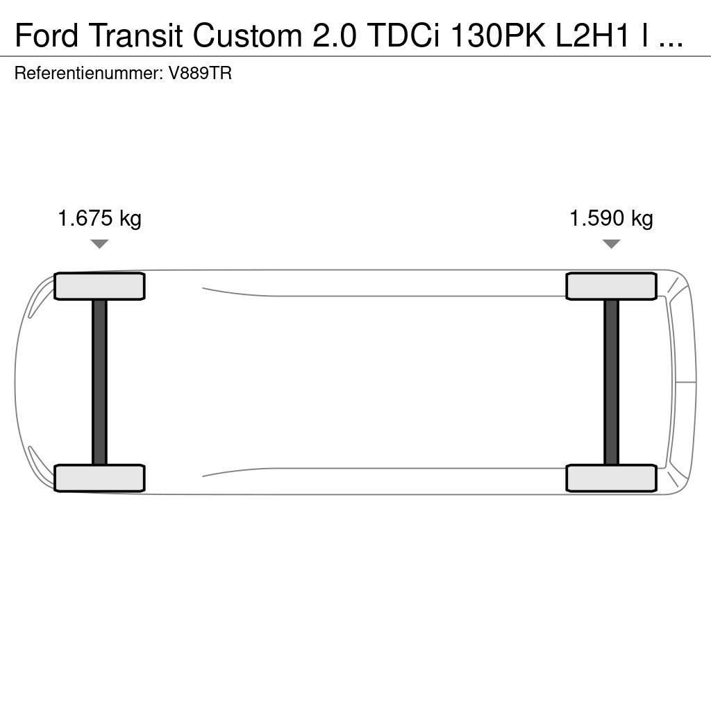 Ford Transit Custom 2.0 TDCi 130PK L2H1 l Airco l Navi Furgonetas de caja cerrada