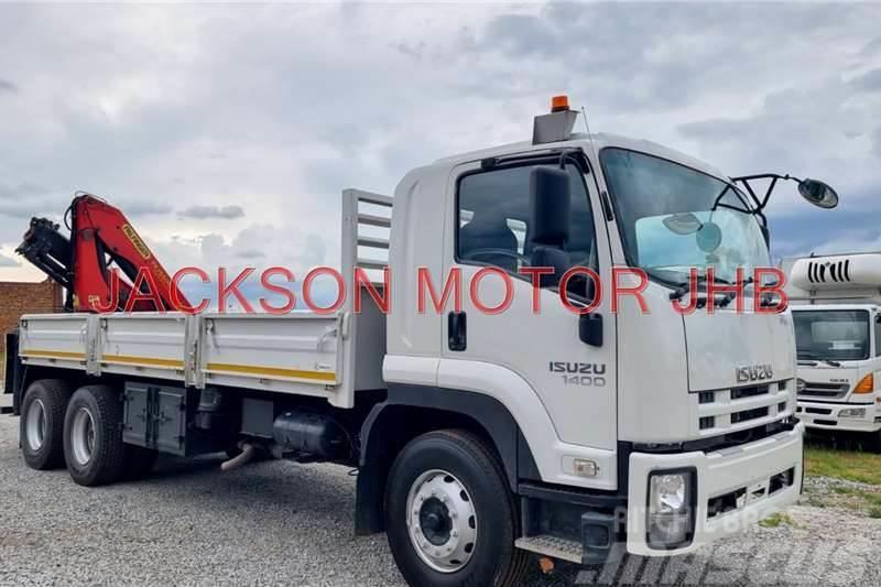 Isuzu FVZ1400,6x4, DOUBLE DIFF WITH DROPSIDE AND CRANE Otros camiones