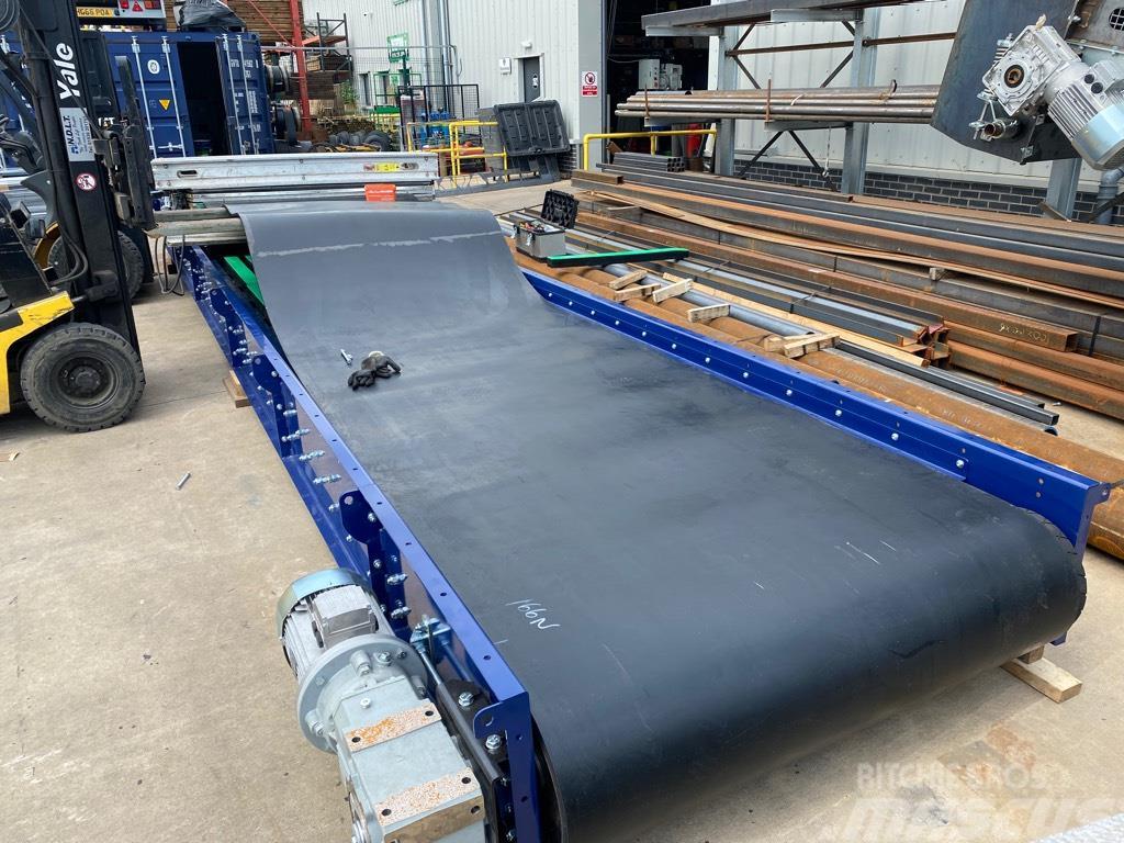  Recycling Conveyor RC Conveyor 1 meter wide x 10 m Cintas transportadoras