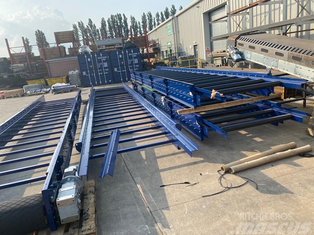  Recycling Conveyor RC Conveyor 1 meter wide x 10 m Cintas transportadoras