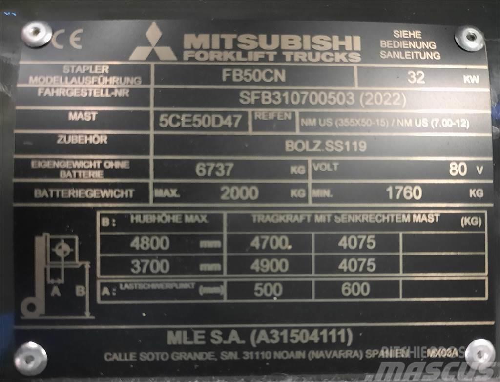Mitsubishi FB50CN Carretillas de horquilla eléctrica