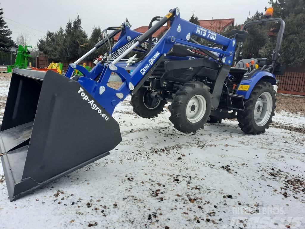Farmtrac FT26 4WD + front loader MTS 700 Tractores