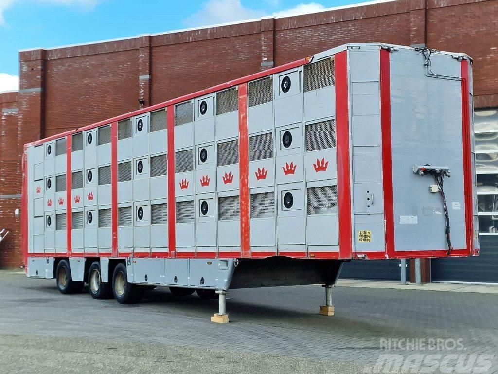  CUPPERS 3 deck livestock trailer - Water & Ventila Semirremolques de ganado