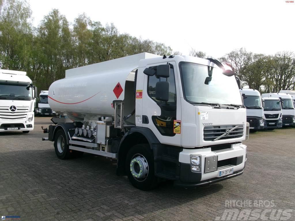 Volvo FE 280 4X2 fuel tank 13.6 m3 / 4 comp / ADR 07/07/ Camiones cisterna