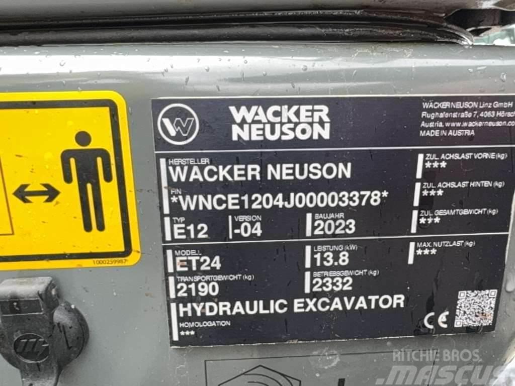 Wacker Neuson ET 24 Mini excavadoras < 7t