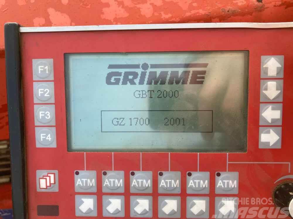 Grimme GZ 1700 DL Windrower Cosechadoras y excavadoras para patata
