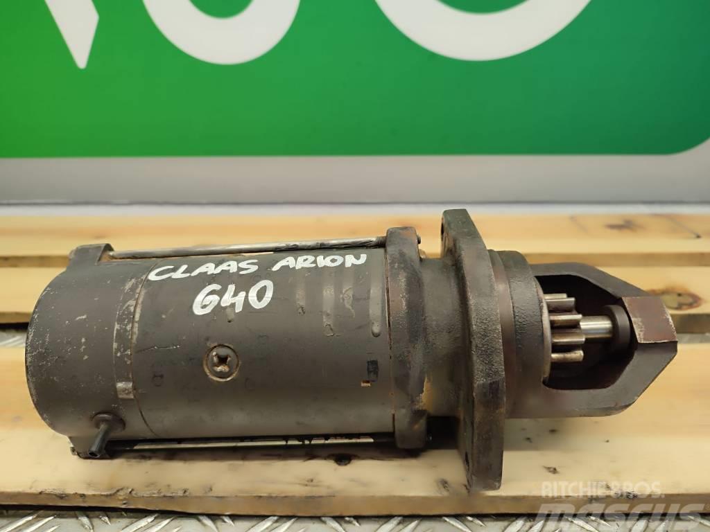CLAAS Engine starter 7700066115  Claas Arion 640 Motores