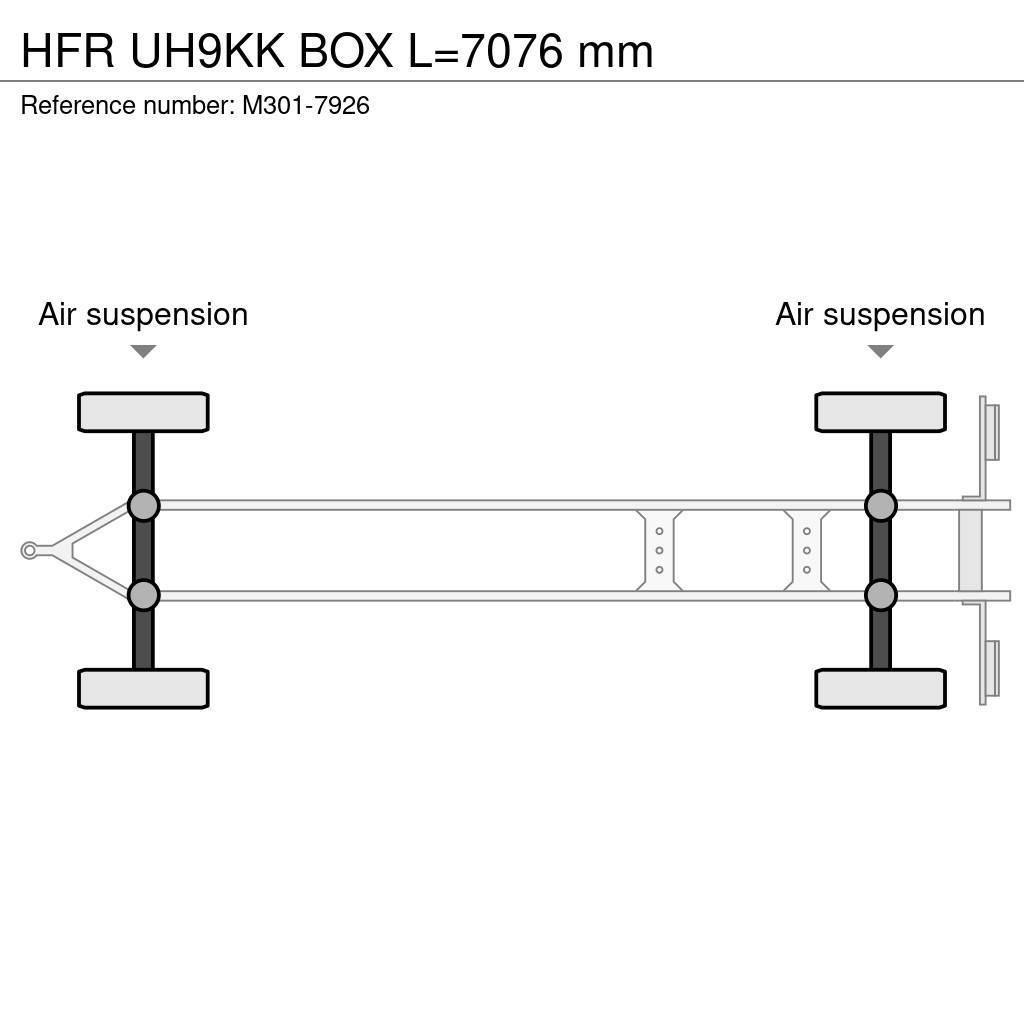 HFR UH9KK BOX L=7076 mm Carrocería de caja