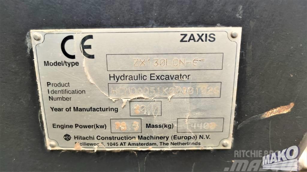 Hitachi ZX 130 LC N-6 Excavadoras de cadenas