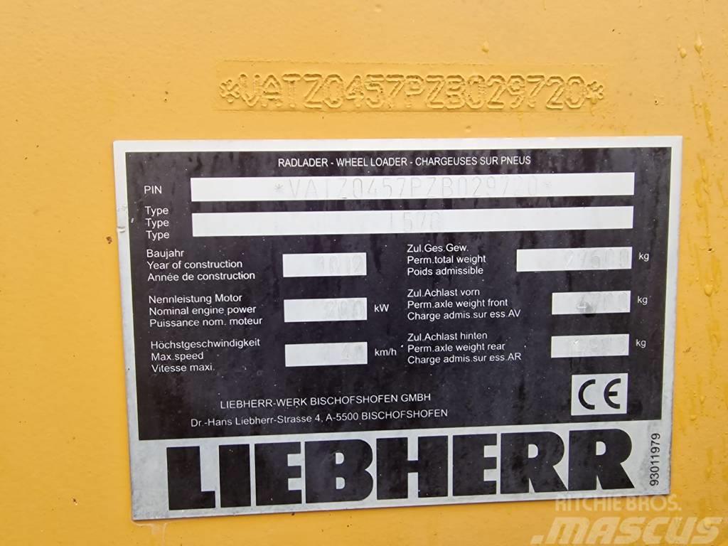 Liebherr L 576 2PLUS2 Bj 2012' Cargadoras sobre ruedas