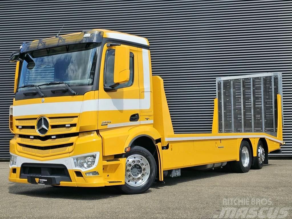 Mercedes-Benz ANTOS 2633 6X2 / EURO 6 / OPRIJ / MACHINE TRANSPOR Camiones portacoches