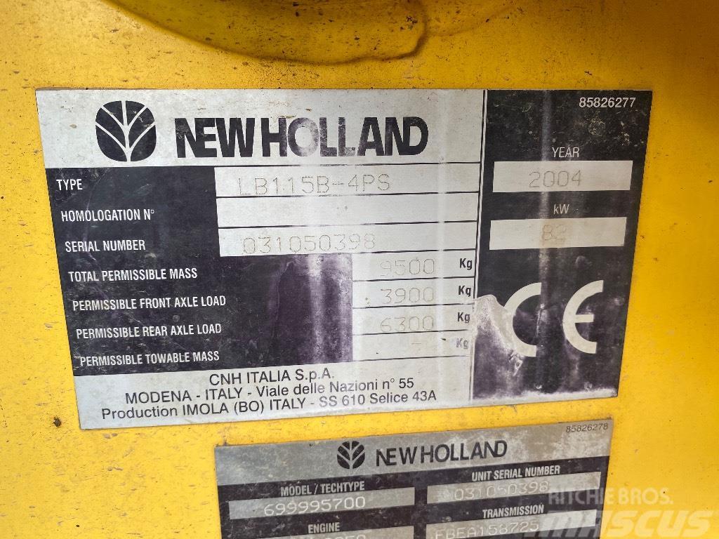 New Holland LB 115-4 PS Retrocargadoras
