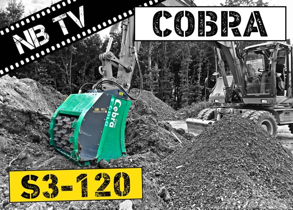 Cobra Siebschaufel S3-120 | Schaufelseparator Bagger Cucharas separadoras