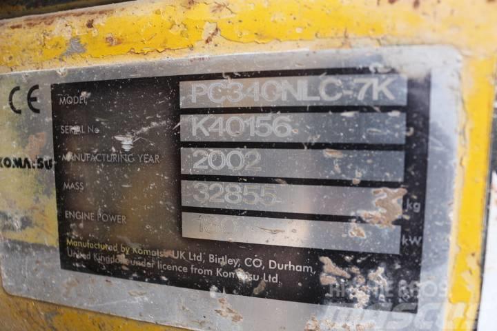Komatsu PC340NLC-7K Excavadoras de cadenas