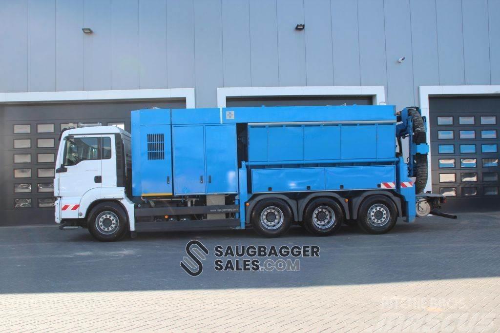 MAN TGS 35.480 RSP 2016 Saugbagger Camiones aspiradores/combi