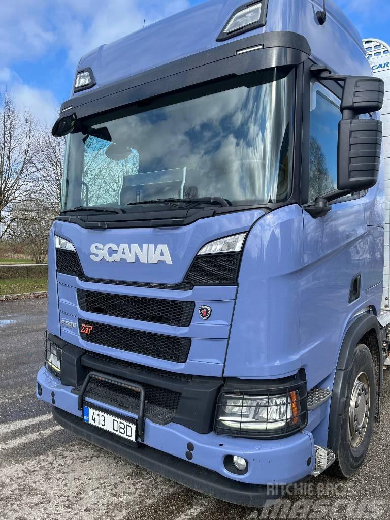 Scania R 500 Transporte de madera