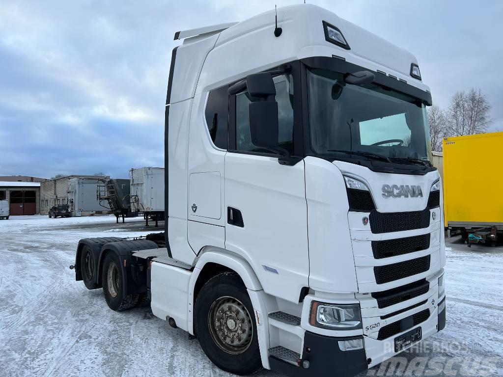 Scania S520A6X2NB EURO 6 ,full air, 9T front axel Cabezas tractoras
