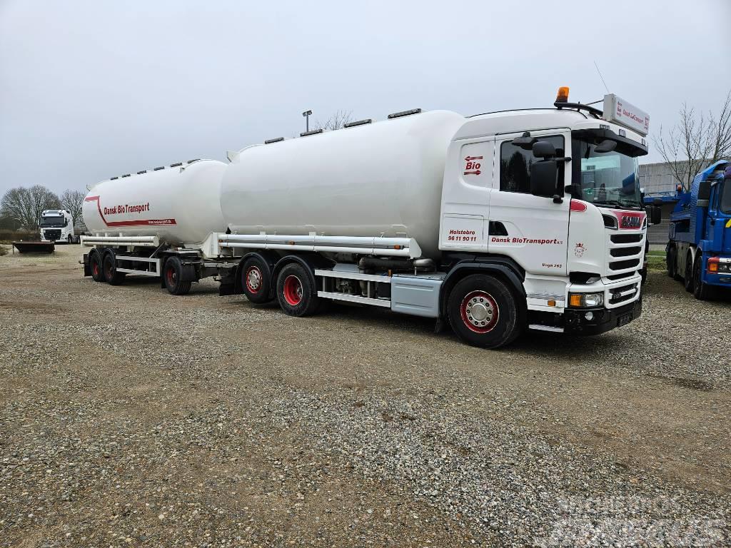 Scania R520 6x2 //V8// Silo - Pellets // 26.000 liter Camiones cisterna
