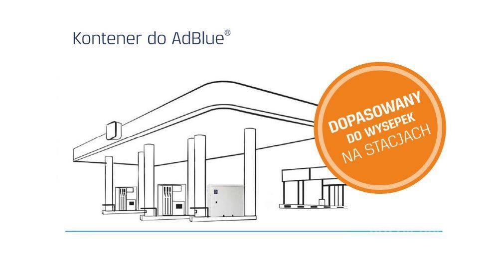 Swimer Kontener do sprzedaży AdBlue 3000L z laminatu Contenedores especiales