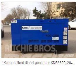 Kubota genset diesel generator set LOWBOY Generadores diesel
