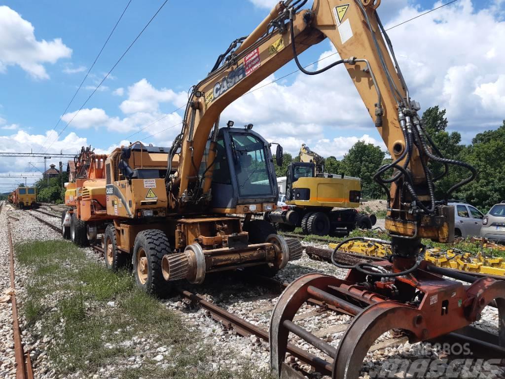 CASE 788 SR Rail Road Excavator Mantenimiento de vías férreas