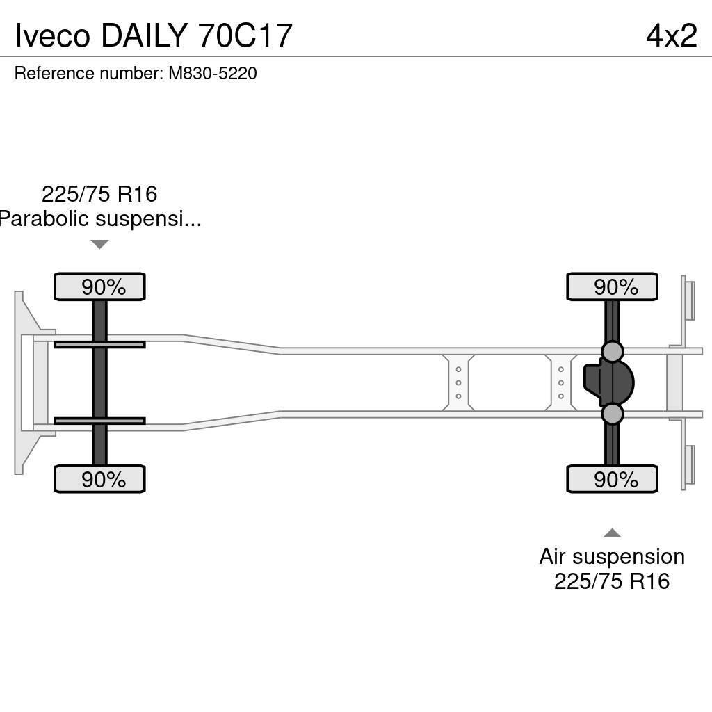 Iveco DAILY 70C17 Isotermos y frigoríficos