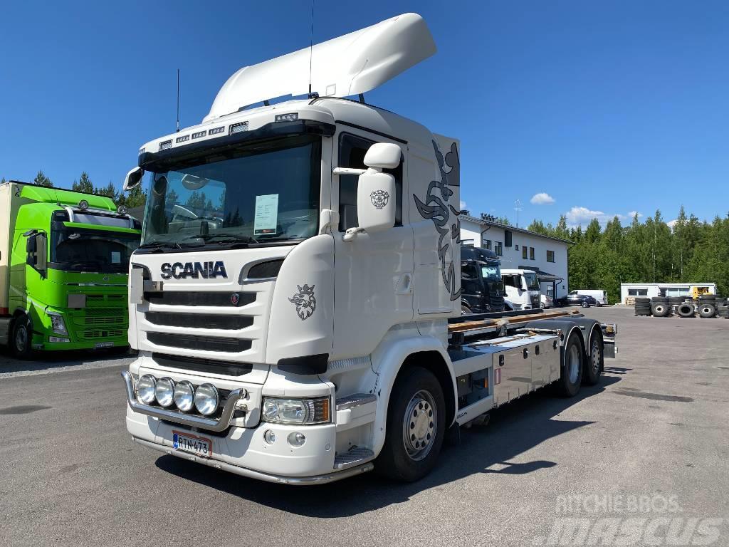 Scania R490 6x2*4 Camiones portacontenedores