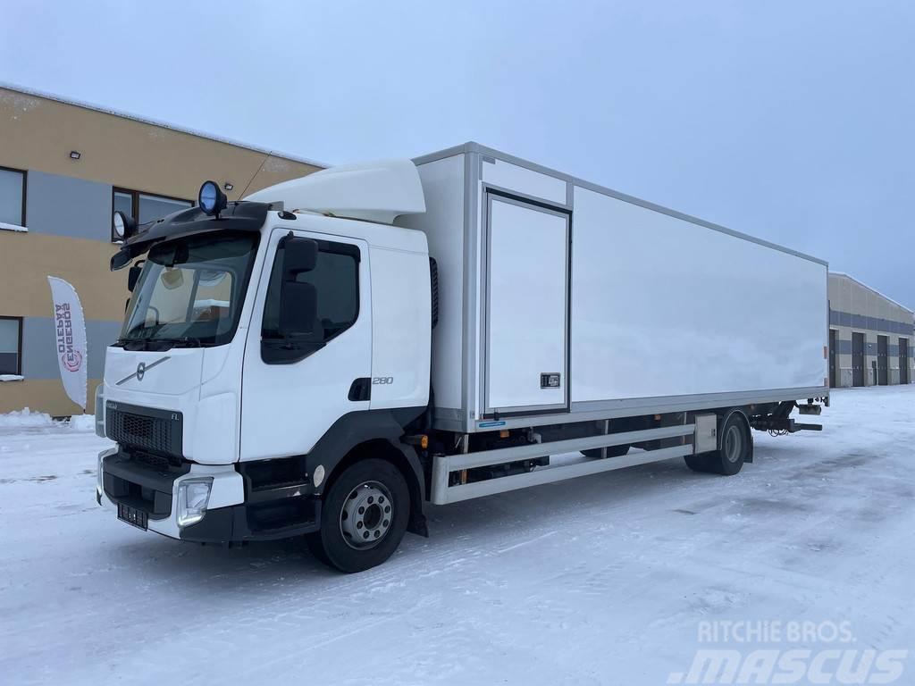 Volvo FL280 4x2 EURO6 + LIFT + BOX HEATING Camiones caja cerrada