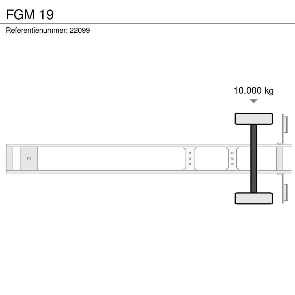 FGM 19 Semirremolques para transporte de vehículos